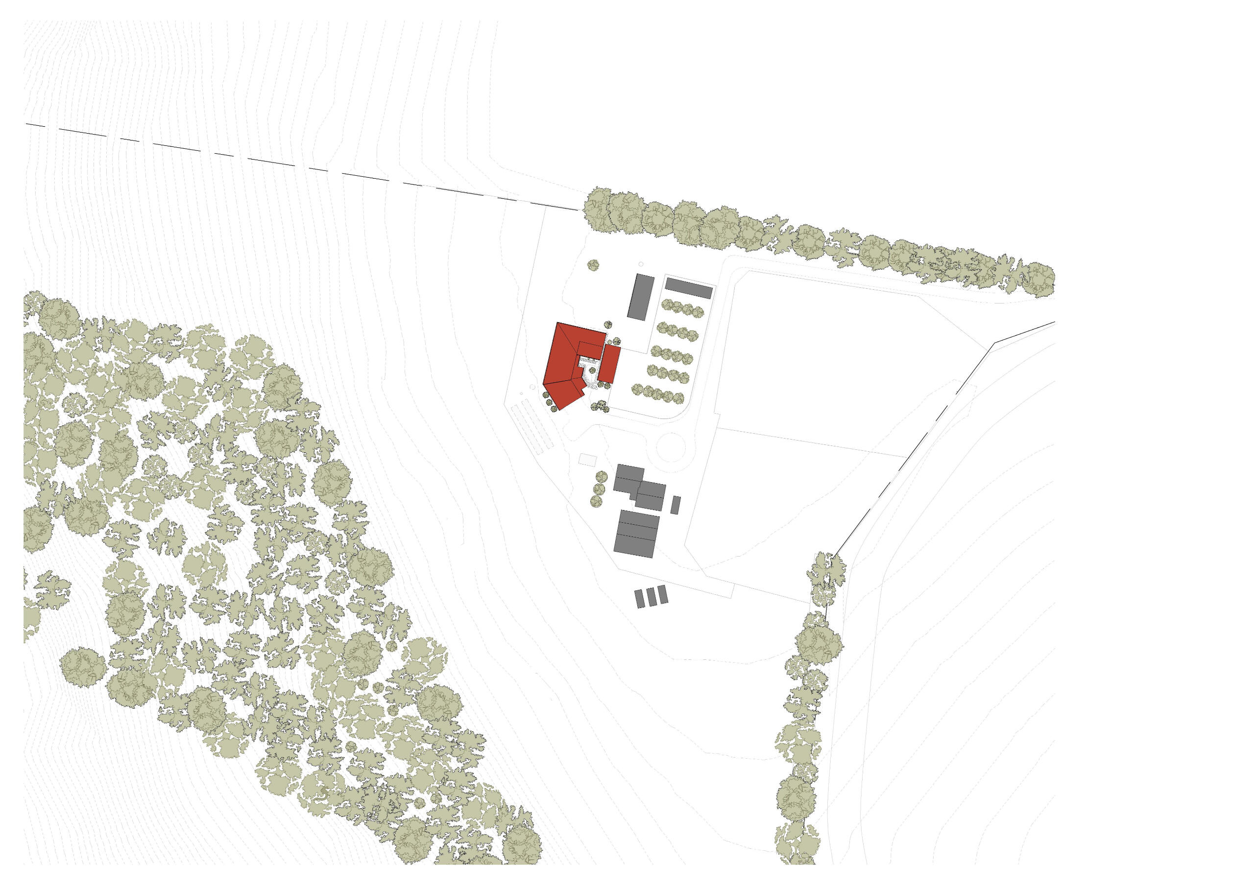 Site Plan Passive House - Surf Coast