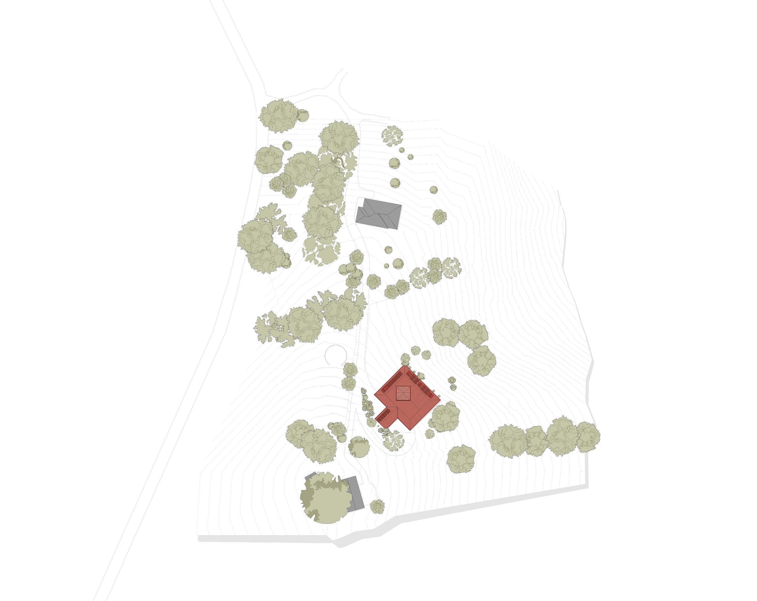 Site Plan Passive House - Surf Coast
